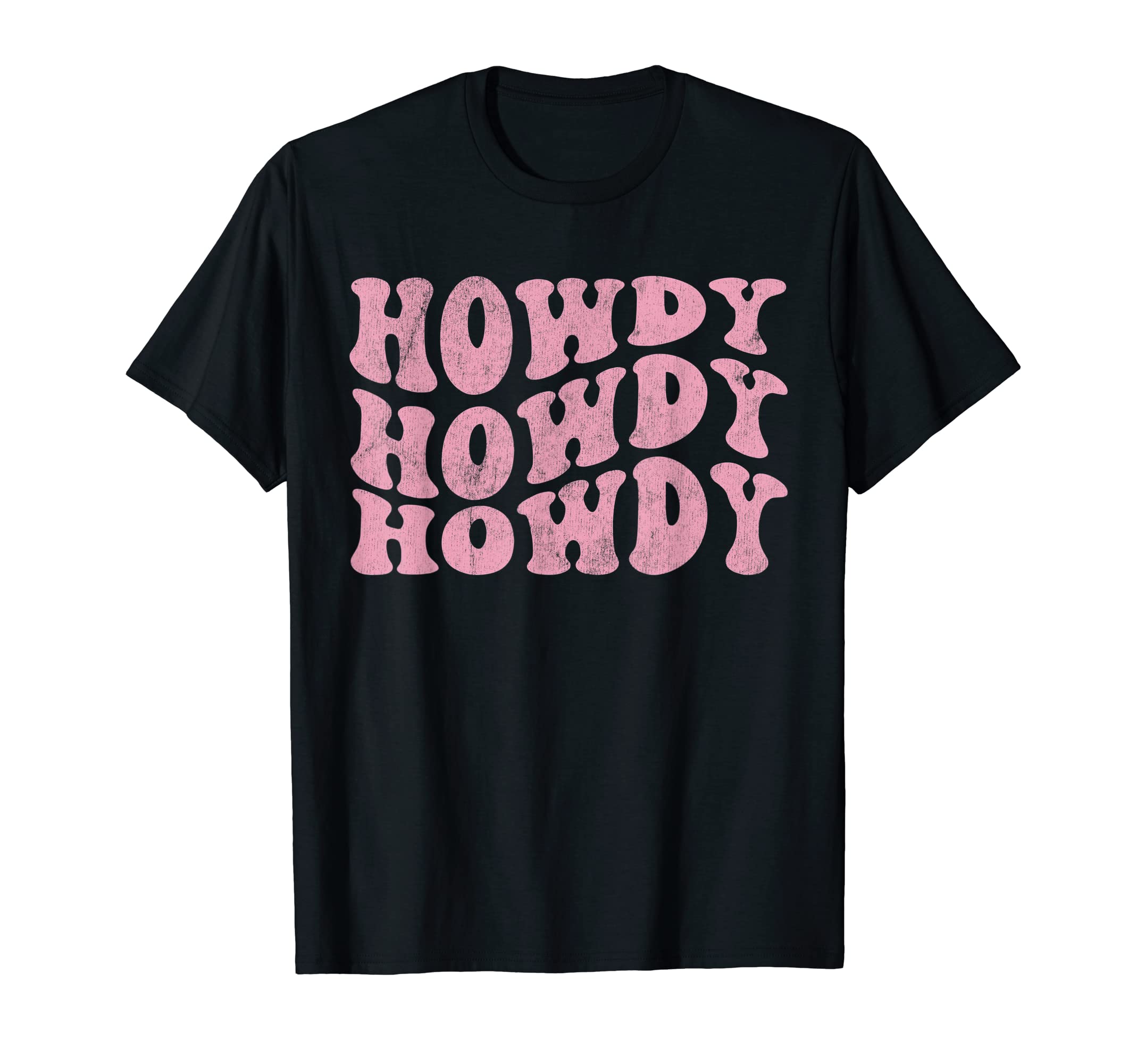 Groovy Howdy Southern Western Country T-Shirt - Unique Graphic for Adults - T-Shirt, Sweatshirt, Hoodie