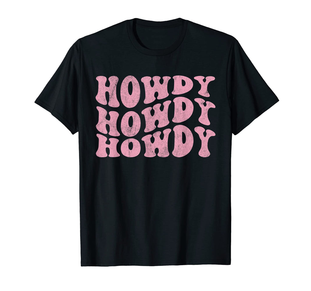 Groovy Howdy Southern Western Country T-Shirt - Trendy Graphic Men Women - T-Shirt, Sweatshirt, Hoodie