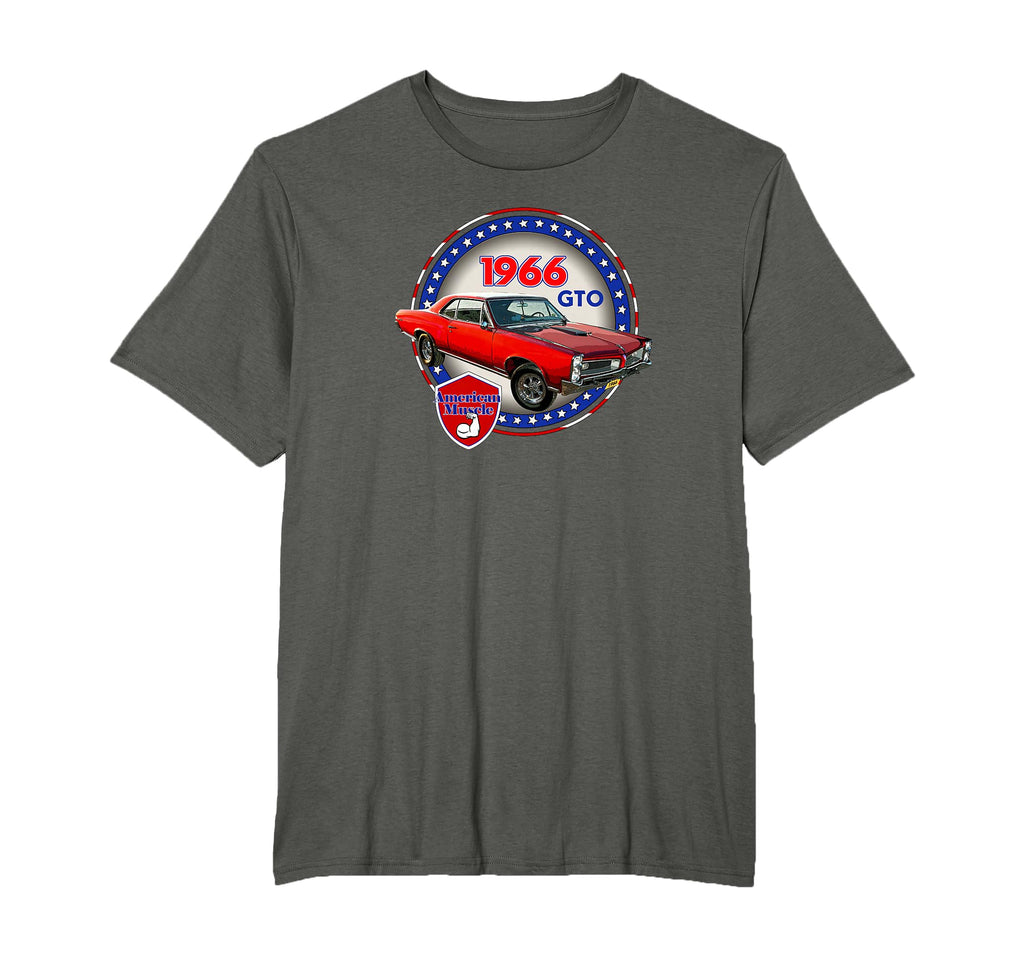 1966 Gto American Muscle Car V8 T-Shirt - Trendy Graphic Men Women - T-Shirt, Sweatshirt, Hoodie