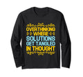 Overthinking Overthinker Funny Sarcasm T-Shirt - Unique Graphic Unisex - T-Shirt, Sweatshirt, Hoodie