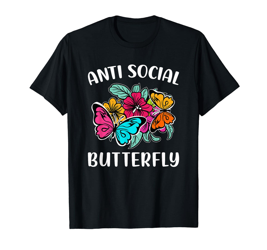 Introvert Humors Antisocial T-Shirt - Custom Art Print for Adults - T-Shirt, Sweatshirt, Hoodie