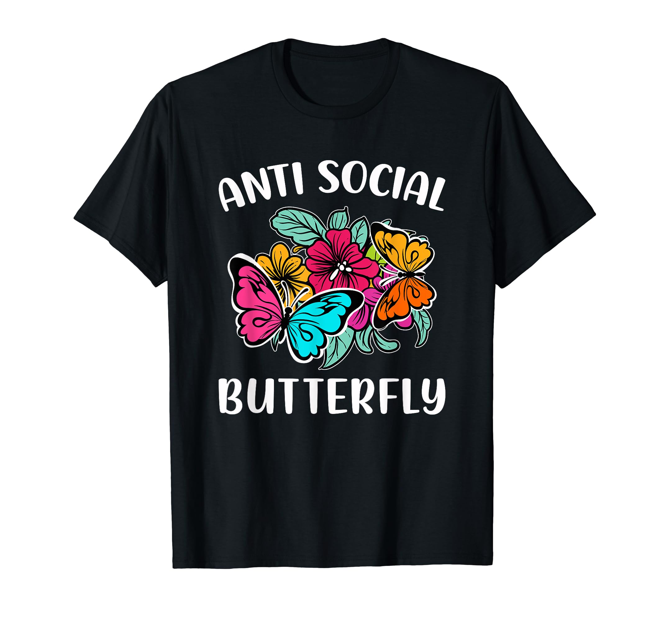 Introvert Humors Antisocial T-Shirt - Custom Art Print for Adults - T-Shirt, Sweatshirt, Hoodie