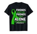 Dont Let Friends Fight Alone I Mental T-Shirt - Custom Art Print Men Women - T-Shirt, Sweatshirt, Hoodie