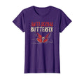 Anti Social Butterfly Goth Gothic T-Shirt - Custom Art Print Men Women - T-Shirt, Sweatshirt, Hoodie