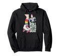 Rollerskates Roll Beat Funny 70S Hoodie - Casual Everyday Wear Men Women - T-Shirt, Sweatshirt, Hoodie