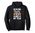 Crystal Healing Sage Crystal Reiki Crystal Hoodie - Novelty Apparel Unisex - T-Shirt, Sweatshirt, Hoodie