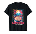Sapporo City 80S Synthwave Ramen Bowl T-Shirt - Novelty Apparel Unisex - T-Shirt, Sweatshirt, Hoodie