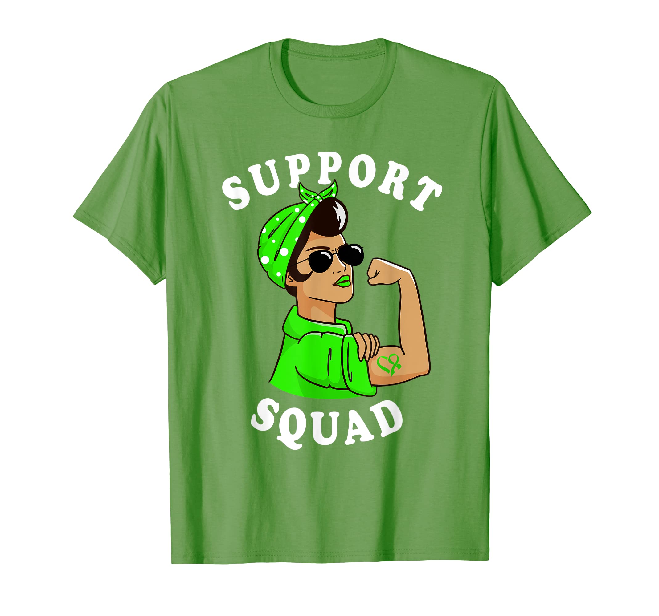 Sunglasses Bandana Green Wear Mental T-Shirt - Streetwear Style for Adults - T-Shirt, Sweatshirt, Hoodie