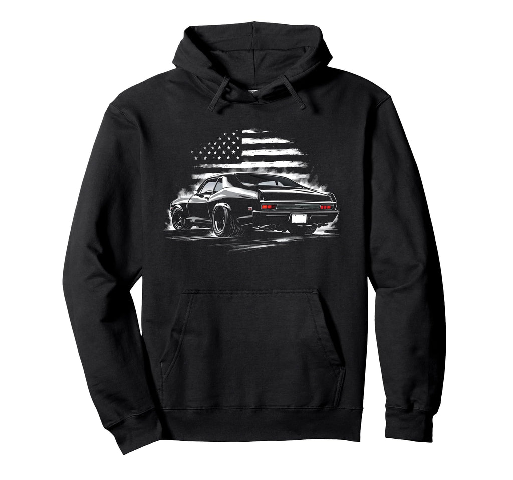 1970 70 Nova Ss Old School Hoodie - Casual Everyday Wear for Adults - T-Shirt, Sweatshirt, Hoodie
