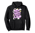 Mental Physical Wellness Positivity Hoodie - Fun Novelty Design for Adults - T-Shirt, Sweatshirt, Hoodie
