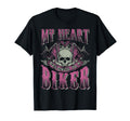 Motorcycle Babe Gift Wife Mom My T-Shirt - Custom Art Print for Adults - T-Shirt, Sweatshirt, Hoodie