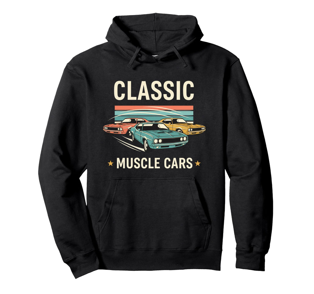 Muscle Car Art Car Car Hoodie - Streetwear Style Unisex - T-Shirt, Sweatshirt, Hoodie