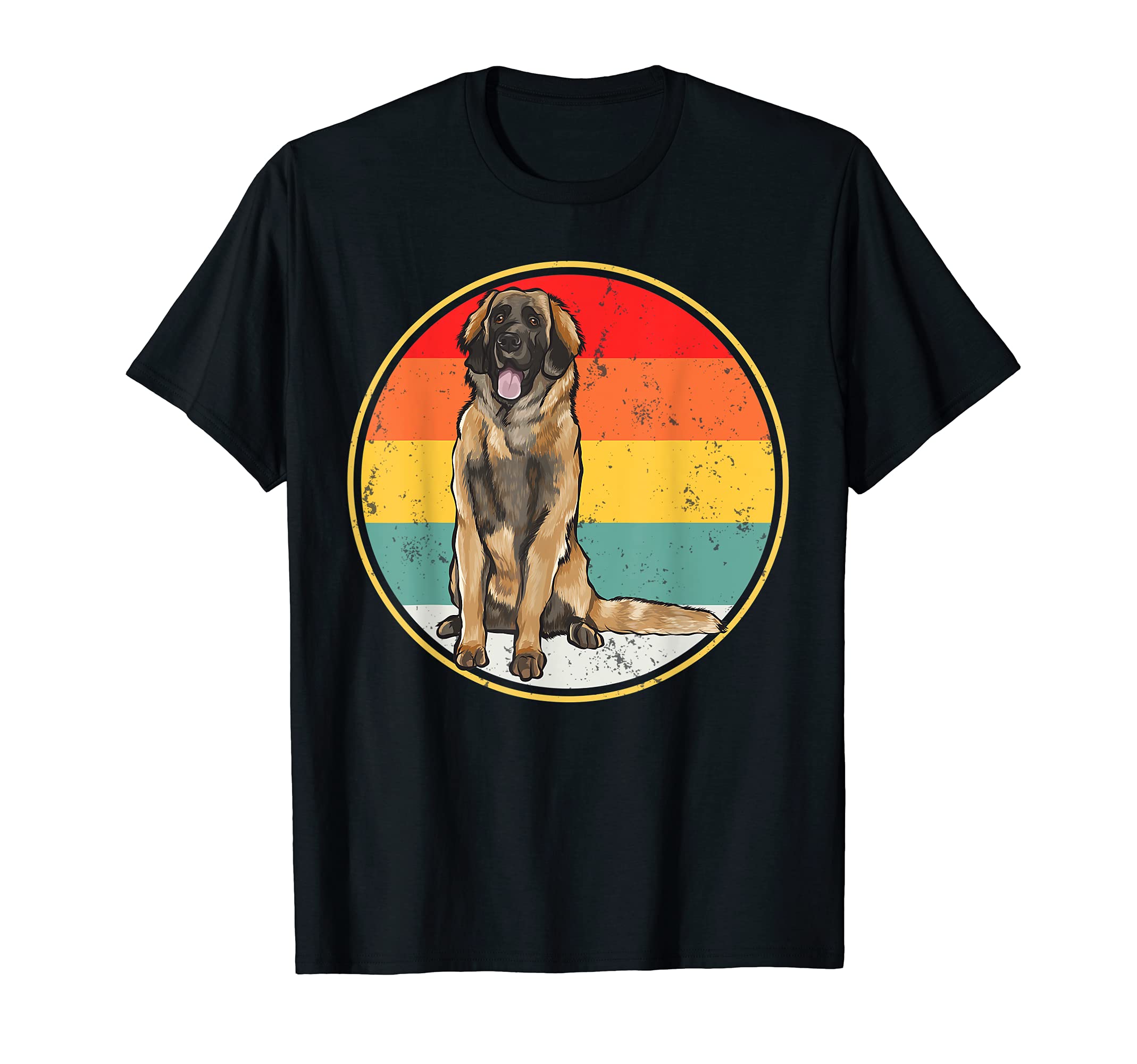 Sunset Leonberger Dog T-Shirt - Casual Everyday Wear Men Women - T-Shirt, Sweatshirt, Hoodie