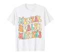Groovy Mental Health Matters End T-Shirt - Custom Art Print for Adults - T-Shirt, Sweatshirt, Hoodie