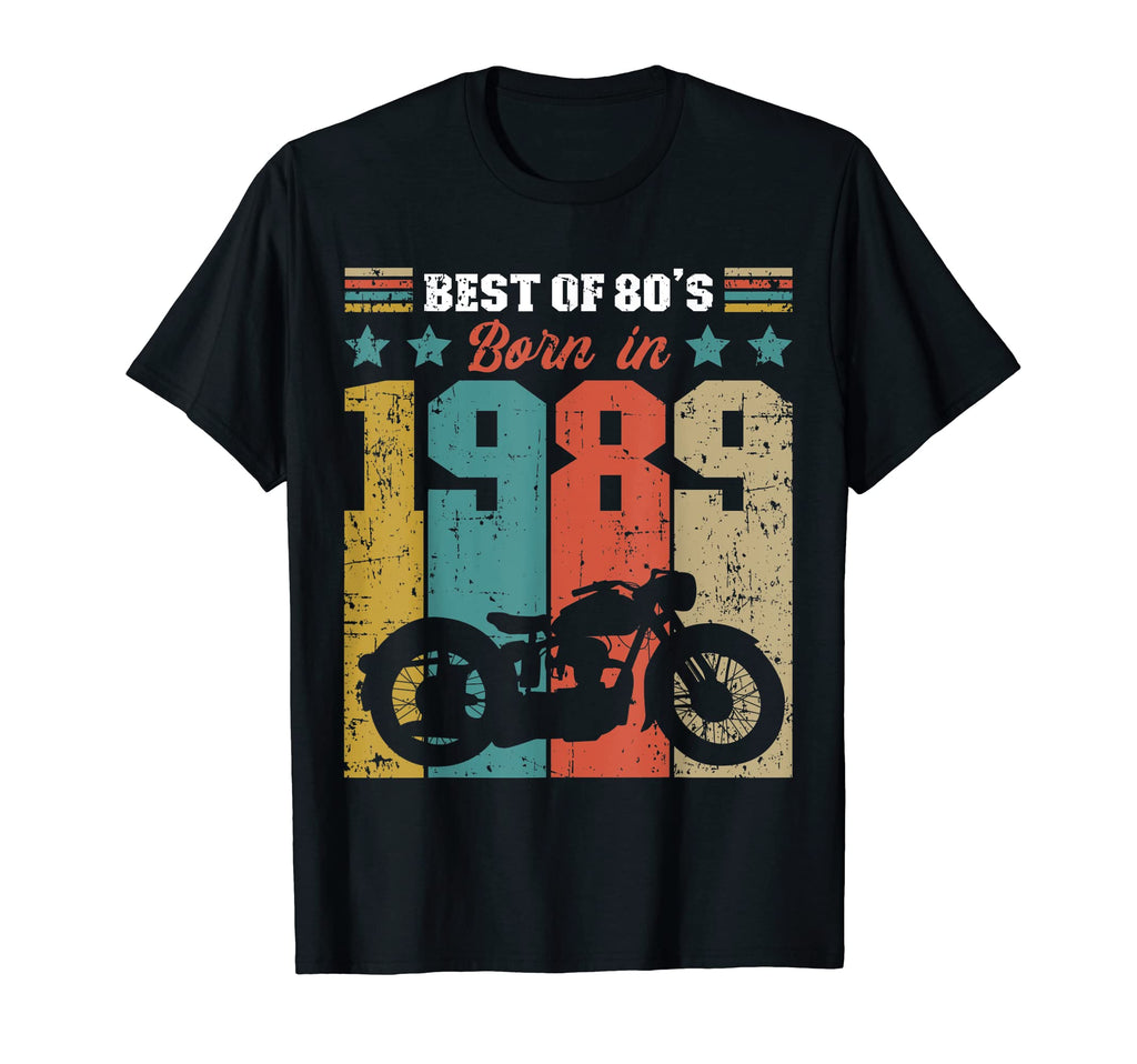 Best 80S Born 1989 Motorcycle Rider T-Shirt - Graphic Print Men Women - T-Shirt, Sweatshirt, Hoodie