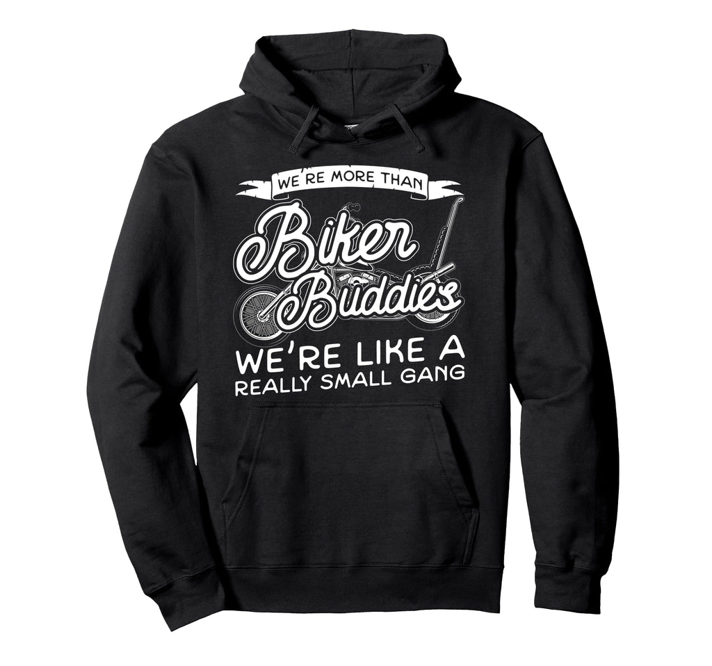 Motorcycle Biker Friends Besties Buddies Hoodie - Graphic Print Men Women - T-Shirt, Sweatshirt, Hoodie
