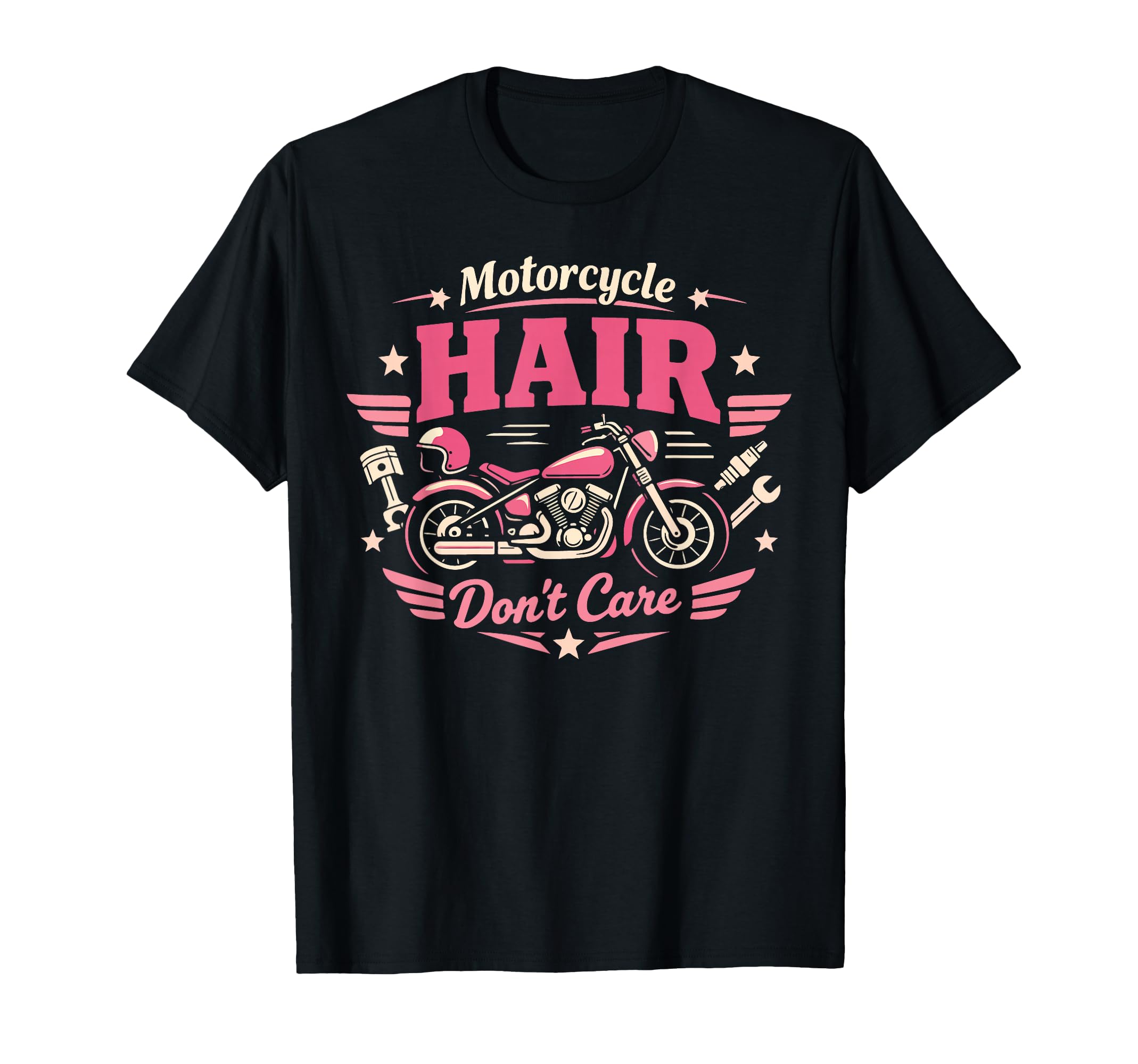 Motorcycle Biker Female T-Shirt - Casual Everyday Wear Unisex - T-Shirt, Sweatshirt, Hoodie