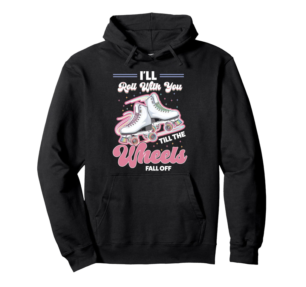 Roller Skating Skate 1970S Ill Roll Hoodie - Graphic Print for Adults - T-Shirt, Sweatshirt, Hoodie