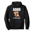 Attention Deficit Disorder Spectrum Hoodie - Novelty Apparel Unisex - T-Shirt, Sweatshirt, Hoodie