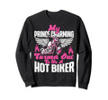 Motorcycle Biker Girlfriend My Sweatshirt - Novelty Apparel Men Women - T-Shirt, Sweatshirt, Hoodie