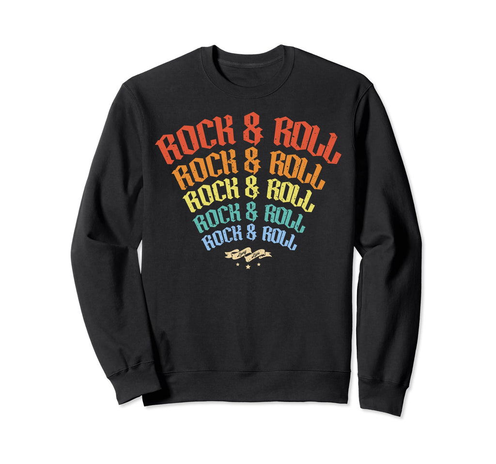 Typography Music 80S 90S Rock Sweatshirt - Aesthetic Graphic for Adults - T-Shirt, Sweatshirt, Hoodie