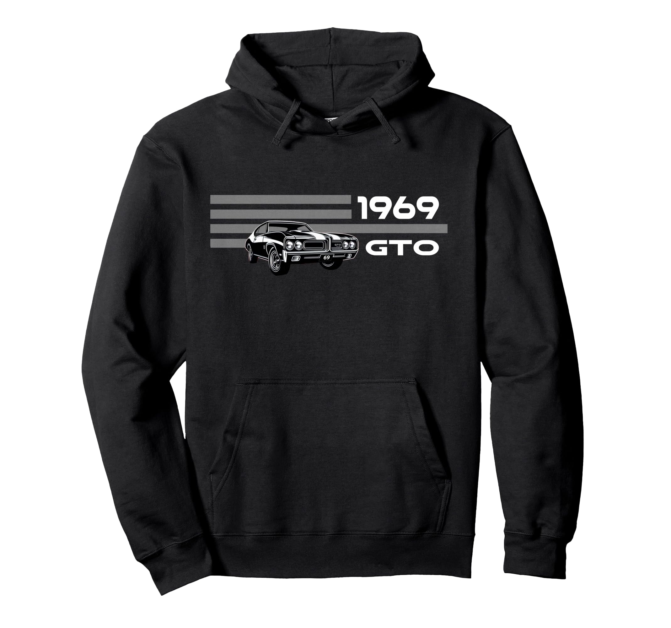 1969 Gto Cars American Muscle Car Art Hoodie - Trendy Graphic Men Women - T-Shirt, Sweatshirt, Hoodie