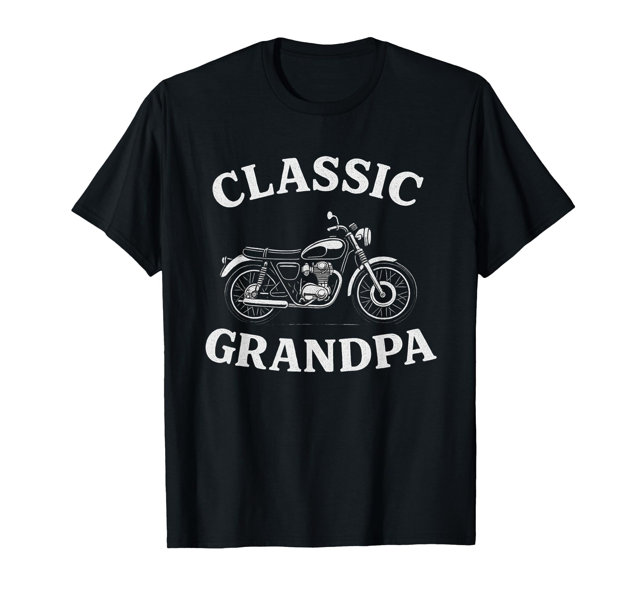 Grandpa Motorcycle T-Shirt - Casual Everyday Wear Men Women - T-Shirt, Sweatshirt, Hoodie