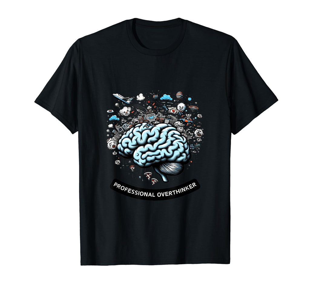 Mastermind Overthinker Cognitive T-Shirt - Novelty Apparel Men Women - T-Shirt, Sweatshirt, Hoodie