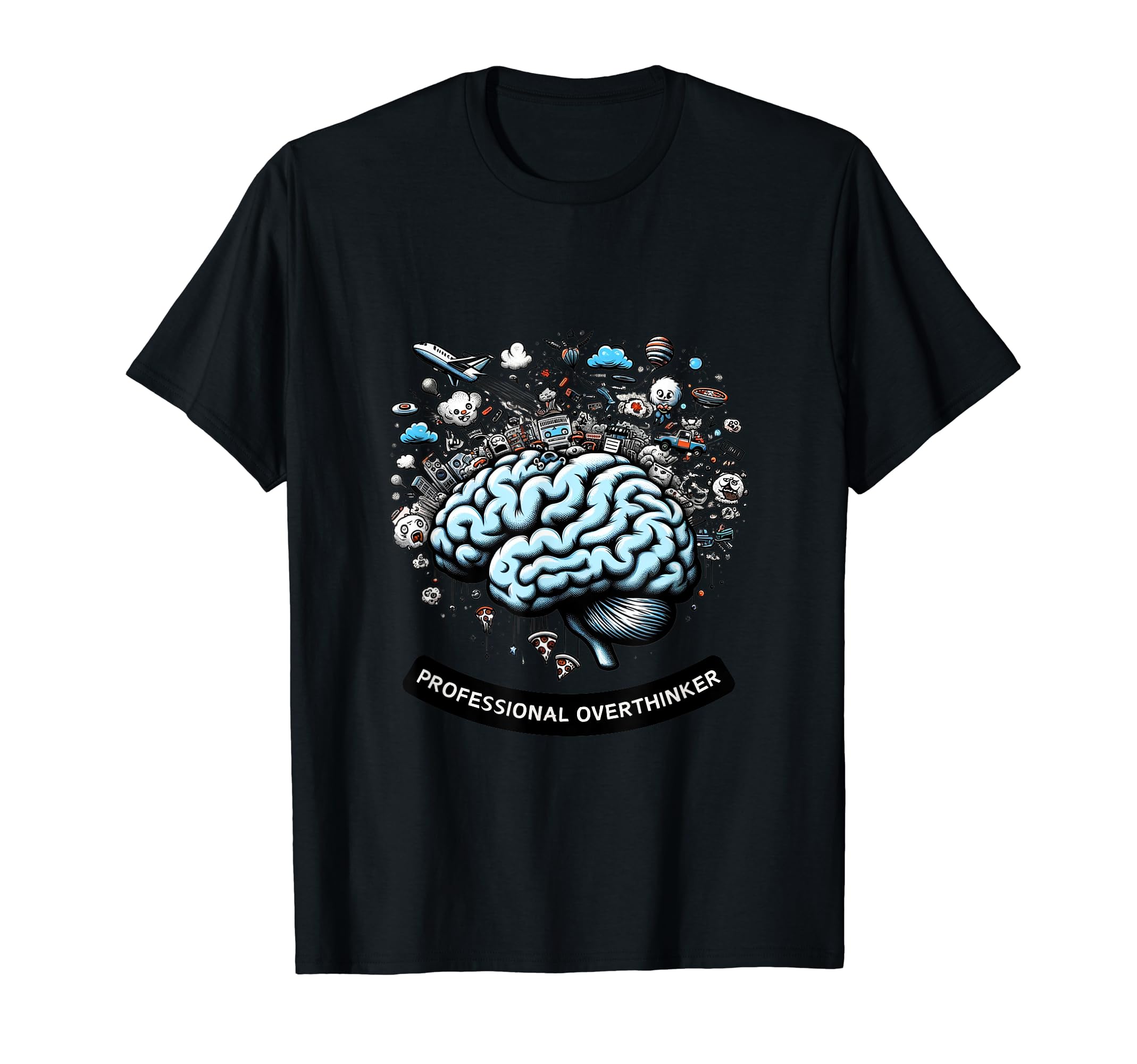 Mastermind Overthinker Cognitive T-Shirt - Novelty Apparel Men Women - T-Shirt, Sweatshirt, Hoodie