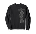 Vincent Velocette Motorcycle Sweatshirt - Trendy Graphic Unisex - T-Shirt, Sweatshirt, Hoodie