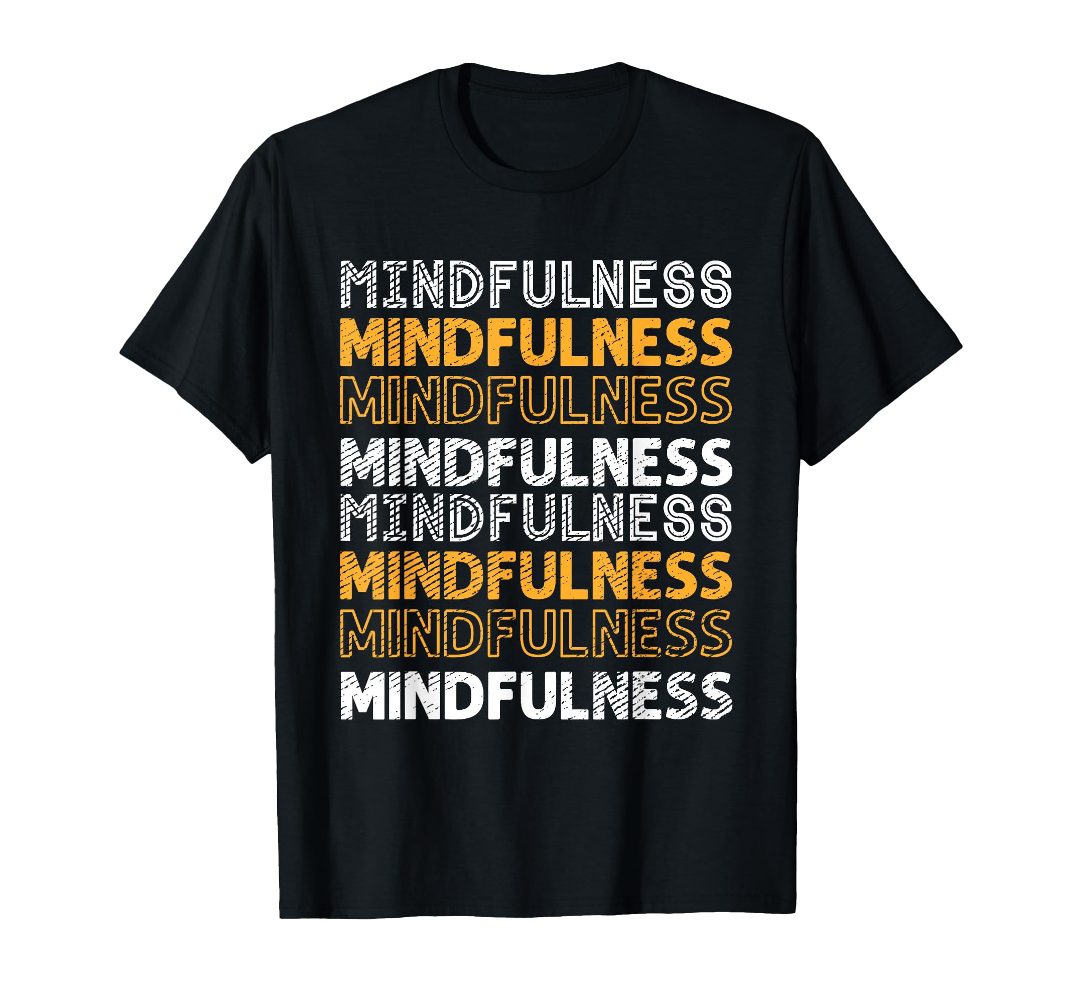 Mindfulness Peace Gratitude Spiritual T-Shirt - Custom Art Print Men Women - T-Shirt, Sweatshirt, Hoodie