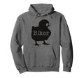 Biker Chick Motorcycle Biker Funny Hoodie - Streetwear Style Unisex - T-Shirt, Sweatshirt, Hoodie