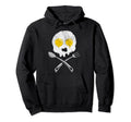 Fried Eggs Skull Halloween Hoodie - Unique Graphic for Adults - T-Shirt, Sweatshirt, Hoodie