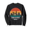 Ciudad De Mexico Sunset Skyline Sweatshirt - Graphic Print for Adults - T-Shirt, Sweatshirt, Hoodie