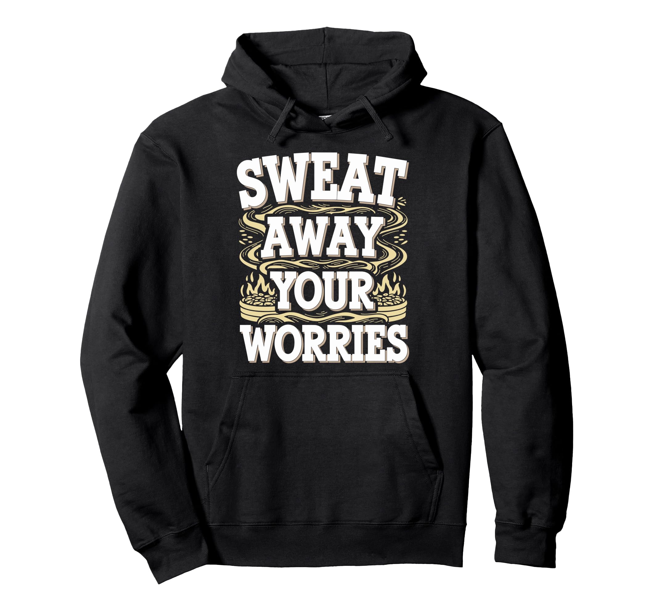 Infrared Sauna Sweat Therapy Spa Day Hoodie - Custom Art Print for Adults - T-Shirt, Sweatshirt, Hoodie