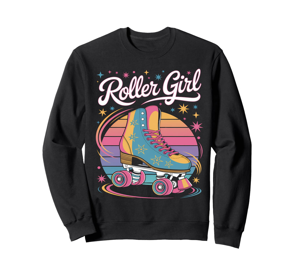 Roller Skater 80S Roller Skates 70S Sweatshirt - Streetwear Style Unisex - T-Shirt, Sweatshirt, Hoodie