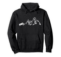 Motorcycle Biker Mountain Hoodie - Novelty Apparel for Adults - T-Shirt, Sweatshirt, Hoodie