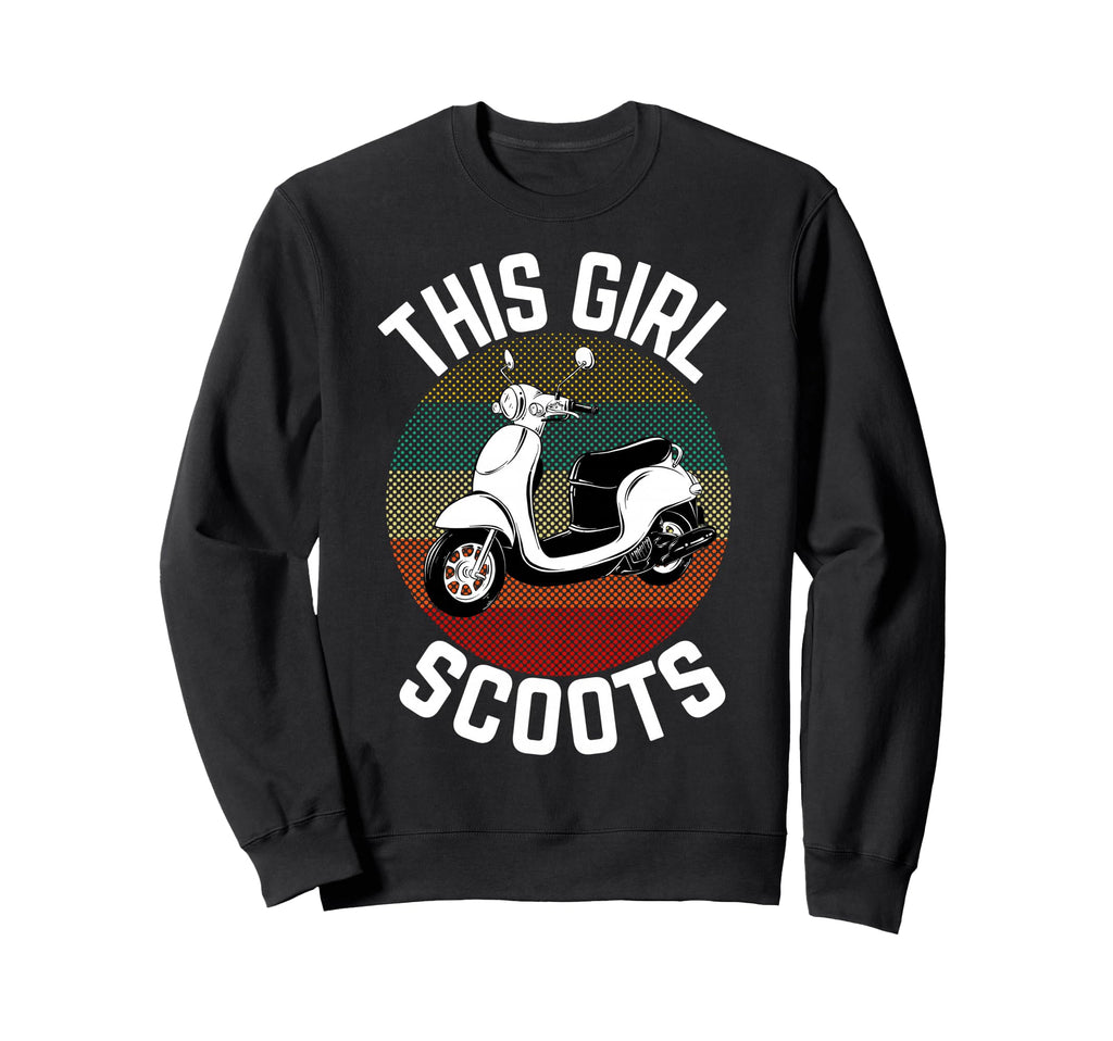 Scooter Gang Moped Motorcycle 2 Sweatshirt - Streetwear Style Men Women - T-Shirt, Sweatshirt, Hoodie