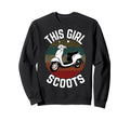 Scooter Gang Moped Motorcycle 2 Sweatshirt - Streetwear Style Men Women - T-Shirt, Sweatshirt, Hoodie