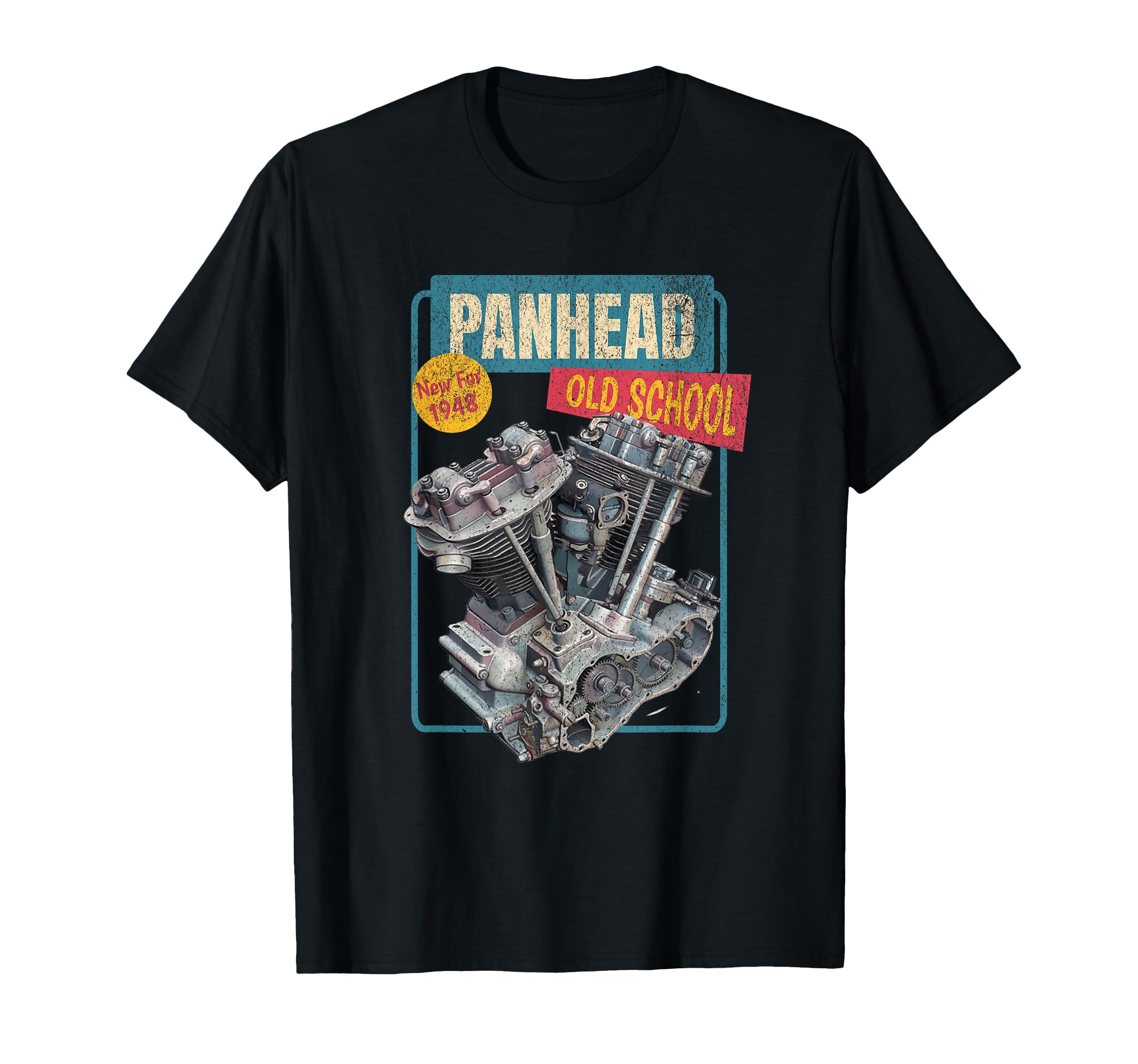 Panhead Old School Vtwin Hd New 1948 T-Shirt - Streetwear Style Men Women - T-Shirt, Sweatshirt, Hoodie
