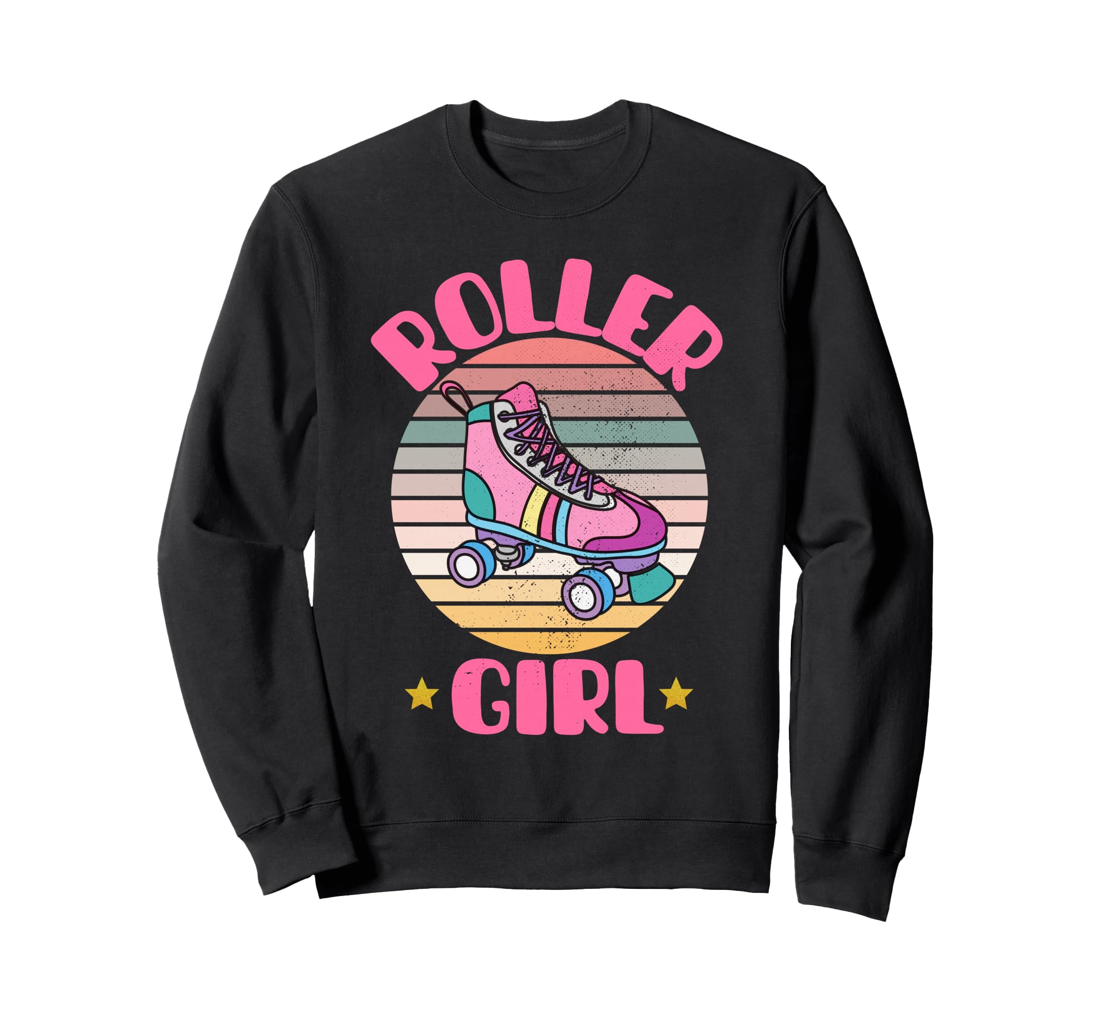Rollerskates Funny 80S Roller Sweatshirt - Casual Everyday Wear for Adults - T-Shirt, Sweatshirt, Hoodie