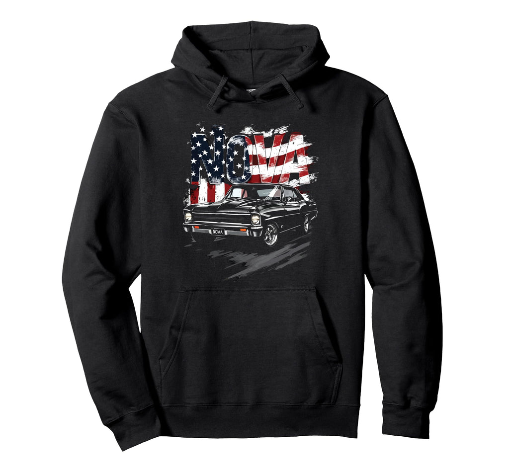 Usa Patriotic Flag 1966 1967 Nova Ss Hoodie - Trendy Graphic Men Women - T-Shirt, Sweatshirt, Hoodie