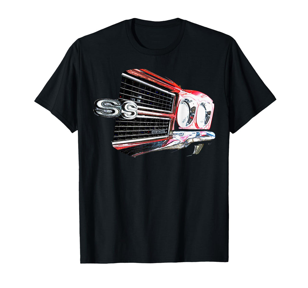 1970 Chevelle 70 American Muscle Car T-Shirt - Custom Art Print for Adults - T-Shirt, Sweatshirt, Hoodie