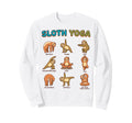 Chakras Mandala Sloth Yoga Poses Sweatshirt - Graphic Print Unisex - T-Shirt, Sweatshirt, Hoodie