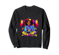 Streetwear Synthwave 80S 90S Black Sweatshirt - Novelty Apparel Men Women - T-Shirt, Sweatshirt, Hoodie