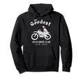Dog Biker Motorcycle Club Puppy Western Hoodie - Trendy Graphic for Adults - T-Shirt, Sweatshirt, Hoodie
