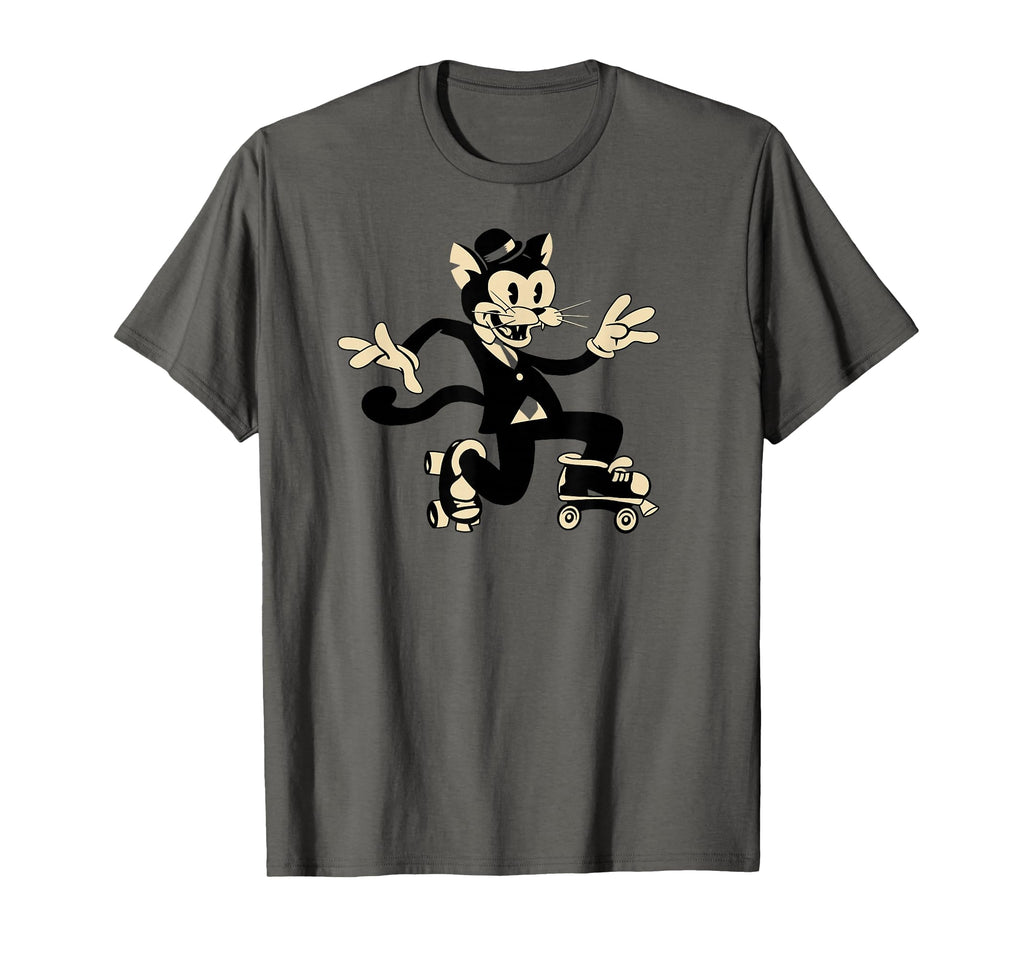 Cat Roller Skates Skater Or T-Shirt - Trendy Graphic Unisex - T-Shirt, Sweatshirt, Hoodie