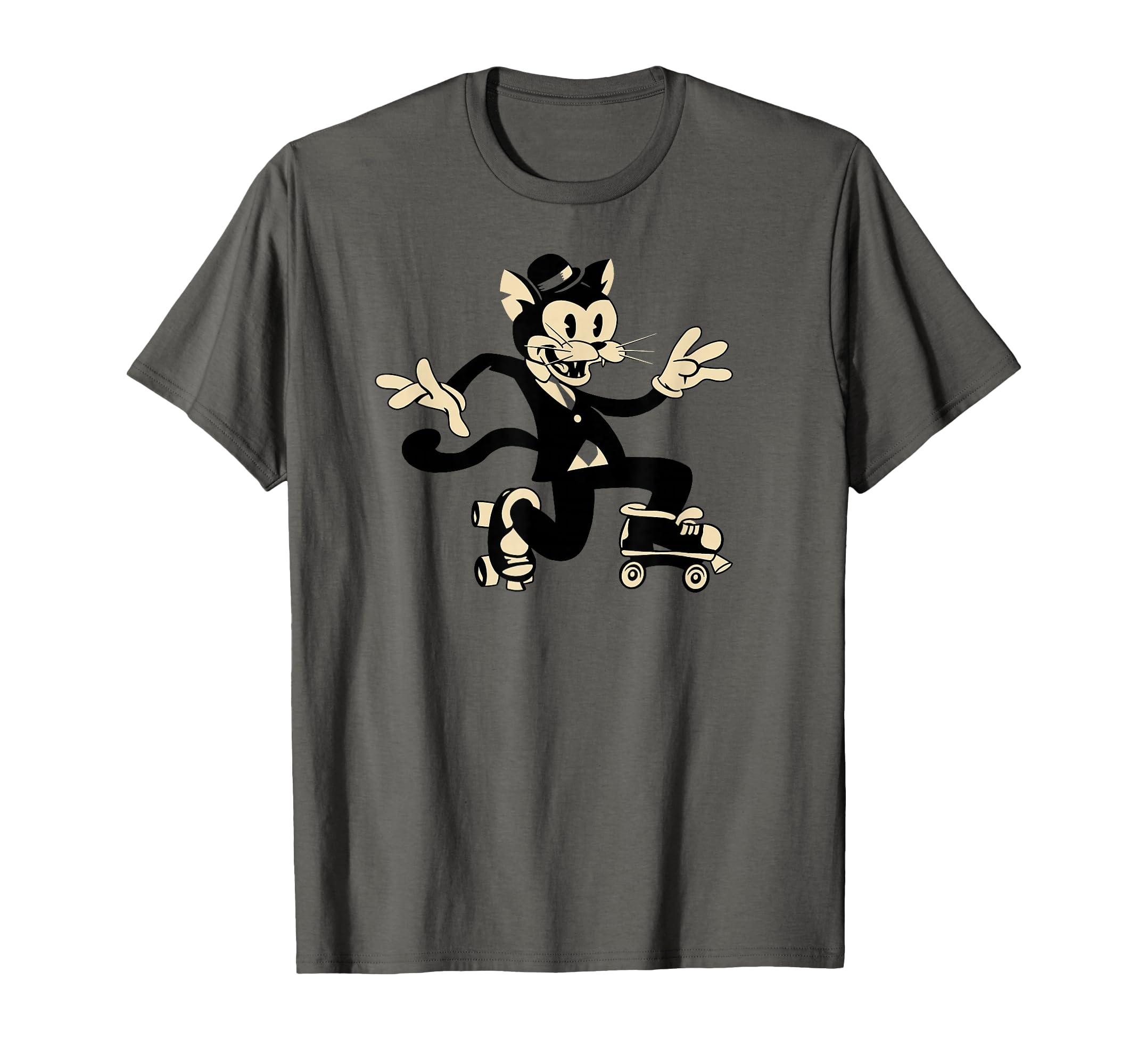 Cat Roller Skates Skater Or T-Shirt - Trendy Graphic Unisex - T-Shirt, Sweatshirt, Hoodie
