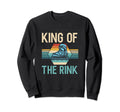 King Rink 70S 80S Roller Derby Sweatshirt - Minimalist Print Men Women - T-Shirt, Sweatshirt, Hoodie