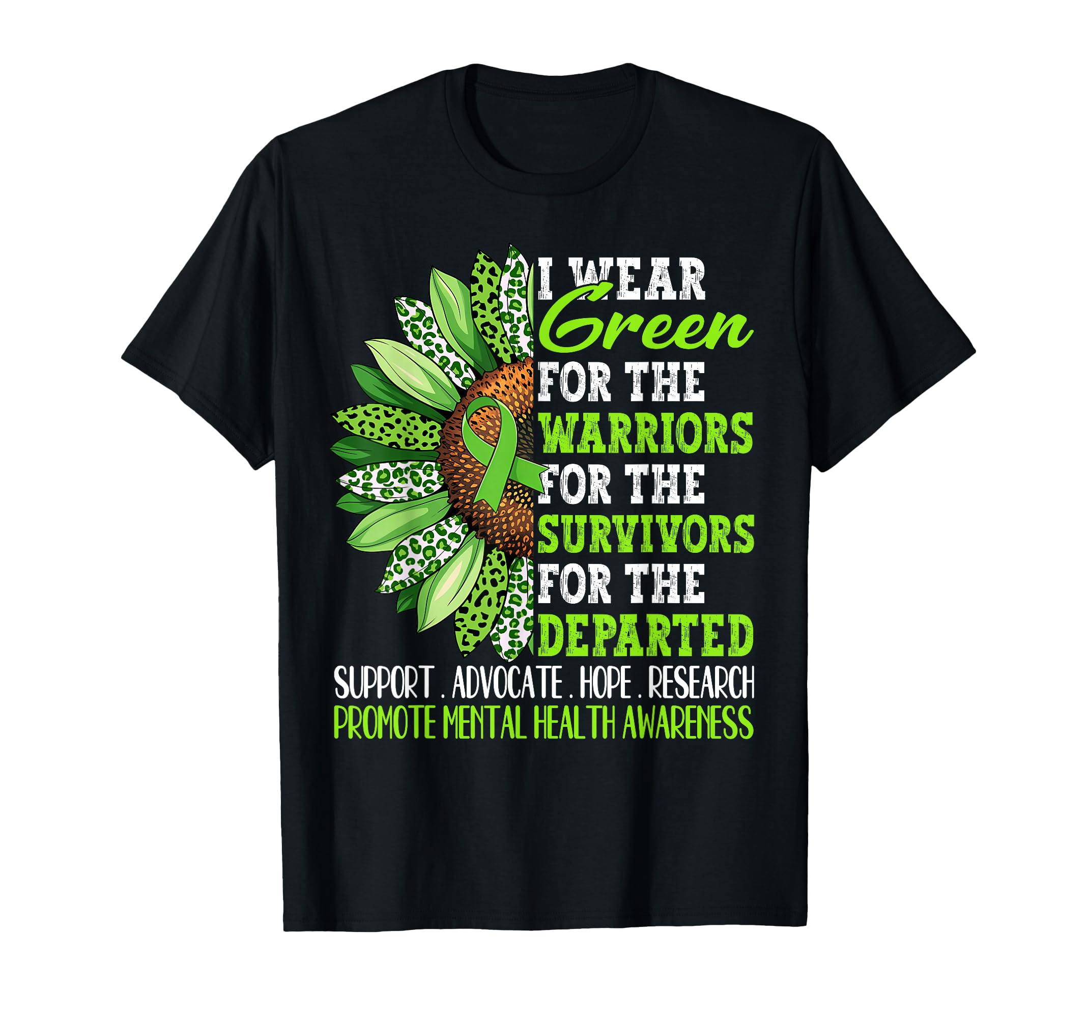 Sunflower Motivational Mental Health T-Shirt - Trendy Graphic for Adults - T-Shirt, Sweatshirt, Hoodie